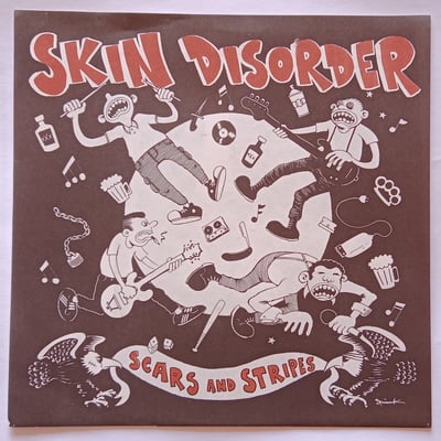 HR 61, H.R.#61 - Skin Disorder - Scars And Stripes - Headache Records, Headache Records - 7", EP - 2005 - 3291880 - Oi! - 2014-09-01 22:10:39 - Near Mint (NM or M-) - Near Mint (NM or M-)
