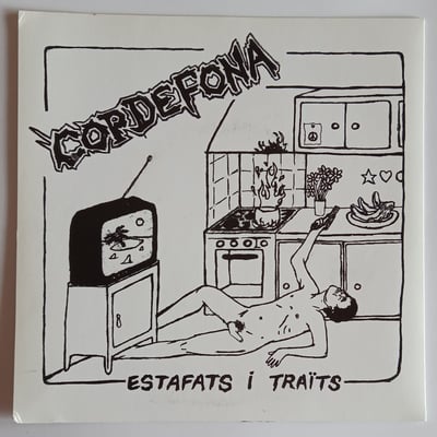 Met.01, none, CARNUS044, SCL 009 - Cop De Fona - Estafats I Traïts - Metadona Records, Marranuzo Records, Carnús Records, Mangel, Sclérose Records, Flying Peluca Records, Sarna Social, Amika Records, Muerte A Tipo - 7", EP - 2010 - 2350298 - Punk - 2018-07-02 20:31:09 - Mint (M) - Near Mint (NM or M-)