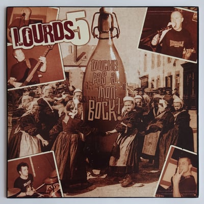 CB 38, GALB 01 - Lourds 5 - Touche Pas A Mon Bock! - Bords De Seine, G.A.L.B Records - 7", EP, Pin - 2002 - 2304874 - Oi! - 2011-06-04 16:15:44 - Near Mint (NM or M-) - Near Mint (NM or M-)