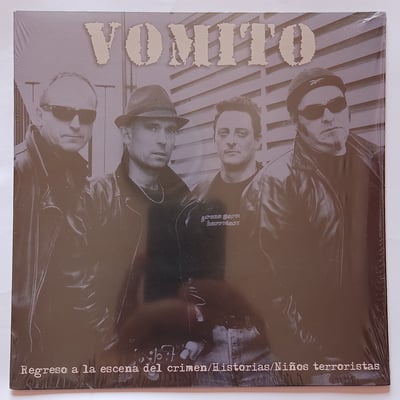 PHC-I57-EP - Vomito - Regreso A La Escena Del Crimen / Historias / Niños Terroristas - Potencial Hardcore - 7" - 2009 - 5441066 - Punk - 2020-09-19 10:02:45 - Mint (M) - Mint (M)