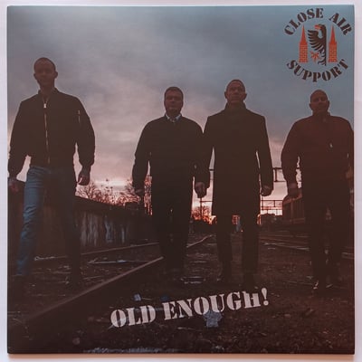 PSTR0036 - Close Air Support - Old Enough! - Pretty Shitty Town Records - 7", EP - 2018 - 12261439 - Oi! - 2018-08-18 06:20:25 - Mint (M) - Mint (M)