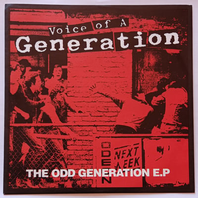 DSS99500, dss99500 - Voice Of A Generation - The Odd Generation E.P - DSS Records, DSS Records - 7", EP - 1999 - 2869913 - Punk - 2011-07-02 09:18:33 - Near Mint (NM or M-) - Near Mint (NM or M-)
