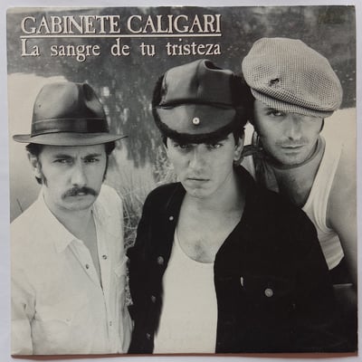 006-1222627, 006 12 2262 7 - Gabinete Caligari - La Sangre De Tu Tristeza - EMI, EMI - 7", Single - 1987 - 2552754 - Rock'N'Roll - 2016-01-22 10:07:21 - Near Mint (NM or M-) - Near Mint (NM or M-)