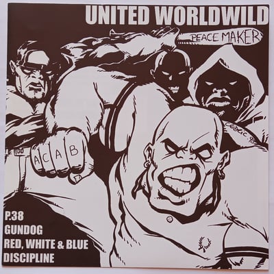 DIS. 003 - Various - United Worldwild Peace Maker - Disagree Records - 7", Comp - 1998 - 2542014 - Oi! - 2011-06-18 15:08:07 - Mint (M) - Near Mint (NM or M-)