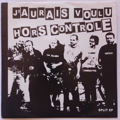 SUEP10 - J'Aurais Voulu / Hors Contrôle - Split EP - Solitude Urbaine - 7", EP - 2006 - 2573269 - Oi! - 2020-10-11 14:47:22 - Near Mint (NM or M-) - Very Good Plus (VG+)