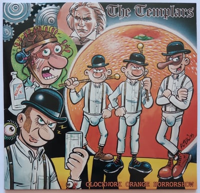 Volt EP 11 - The Templars - Clockwork Orange Horror Show - Vulture Rock Records - EP, Ltd, RP, Gat + 7", Cle + 7" - 1997 - 2943338 - Oi! - 2016-01-24 09:43:52