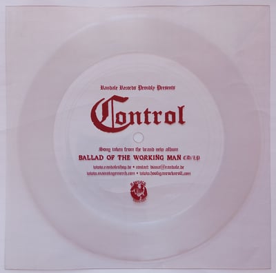 RAN148F - Control (14) - Ballad Of The Working Man - Randale Records - Flexi, 7", S/Sided, Promo, Cle - 2013 - 4827299 - Oi! - 2014-06-02 18:47:56 - Mint (M) - No Cover