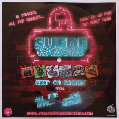 none - Suede Razors - Keep On Rockin' - Pirates Press Records - Flexi, 7", S/Sided - 2018 - 12414809 - Rock'N'Roll - 2020-07-16 22:40:01 - Mint (M) - No Cover