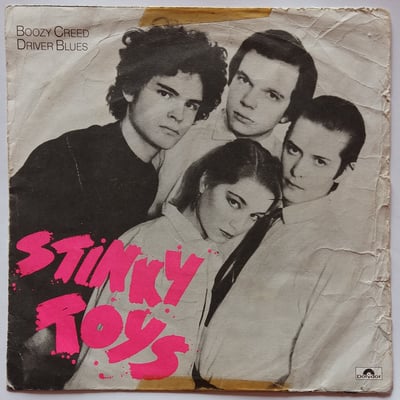 2056 630 - Stinky Toys - Boozy Creed / Driver Blues - Polydor - 7", Single - 1977 - 1824008 - 77 - 2011-04-25 18:42:46 - Very Good Plus (VG+) - Good Plus (G+)
