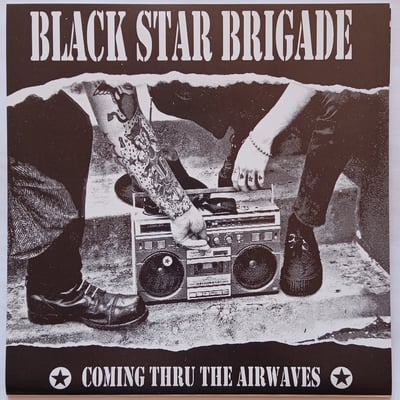 CUT-001 - Black Star Brigade - Coming Thru The Airwaves - Cutthroat Records - 7", EP, Blu - 2001 - 4692998 - Punk - 2020-12-05 06:50:04 - Near Mint (NM or M-) - Near Mint (NM or M-)