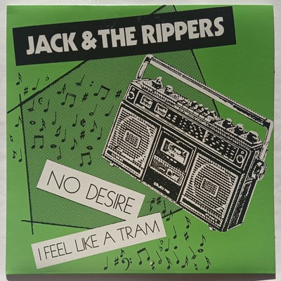 IPC003, SA031 - Jack & The Rippers - No Desire - Incognito Records (4), Static Age - 7", Single, RE - 2016 - 8968593 - 77 - 2017-04-07 07:40:24 - Near Mint (NM or M-) - Near Mint (NM or M-)