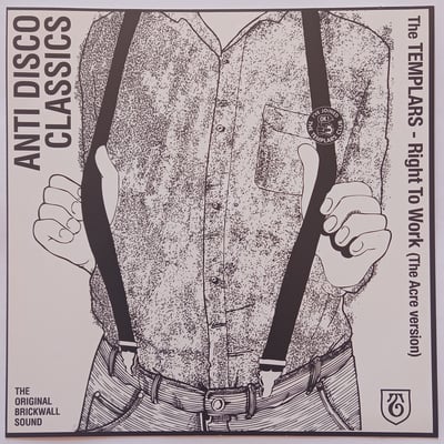 687, TKO Round 145 - The Templars - Right To Work (The Acre Version) - Templecombe, TKO Records - 7", S/Sided, Etch, Ltd, Num - 2012 - 3870197 - Oi! - 2013-03-11 17:43:09