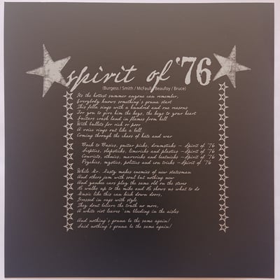 PPR015 - Cock Sparrer - Spirit Of '76 - Pirates Press Records - 7", S/Sided, Etch - 2008 - 2055453 - Oi! - 2011-11-12 13:09:26 - Mint (M) - Mint (M)