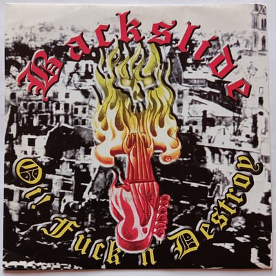 DSS011 - Backslide - Oi! Fuck 'n' Destroy - DSS Records - 7" - 0 - 457664 - Oi! - 2011-07-31 09:08:34 - Near Mint (NM or M-) - Near Mint (NM or M-)