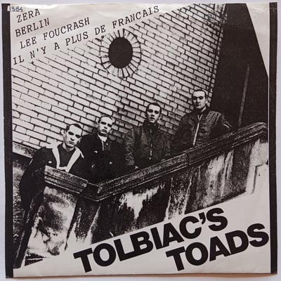 TOL/ZER 1984 - Tolbiac's Toads - Zera - Impact Records (9) - 7", RE, Unofficial - 1995 - 2926970 - Oi! - 2016-01-24 10:02:39 - Near Mint (NM or M-) - Very Good Plus (VG+)