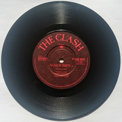 S CBS 8323 - The Clash - Bankrobber - CBS - 7", Single, RP - 1983 - 10552907 - Ska, Reggae - 2021-02-21 02:38:35 - Near Mint (NM or M-) - Generic