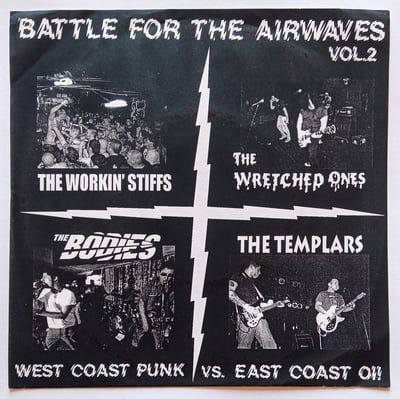 RR 013 - Various - Battle For The Airwaves Vol. 2 - Radio Records (6) - 7", Comp, Bla - 2002 - 4523434 - Oi! - 2016-01-14 16:38:23 - Near Mint (NM or M-) - Very Good Plus (VG+)
