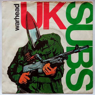 GEMS 23, PB 9512 - UK Subs - Warhead - GEM (2), RCA - 7", Single, Ltd, Bro - 4 - 1980 - 824357 - Punk - 2010-08-08 12:03:24 - Near Mint (NM or M-) - Very Good (VG)