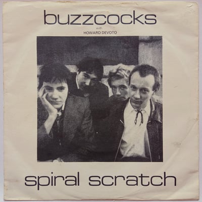 ORG-1 - Buzzcocks With Howard Devoto - Spiral Scratch - New Hormones - 7", EP, RE, Lyn - 1979 - 1638361 - 77 - 2011-11-10 20:20:31 - Near Mint (NM or M-) - Very Good Plus (VG+)