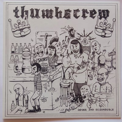 MFS002-7 - Thumbscrew (2) - Drunk And Disorderly - Mother Fucking Sounds - 7", EP, Num, Red - 2013 - 4548002 - Oi! - 2016-01-15 09:46:38 - Near Mint (NM or M-) - Near Mint (NM or M-)