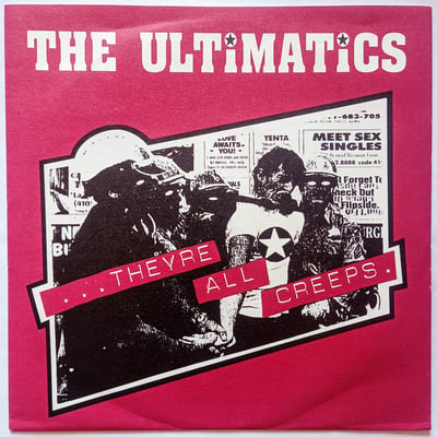 Dim 048 - The Ultimatics - ...Theyre All Creeps. - Dim Records - 7", EP - 1997 - 1924629 - Punk - 2011-05-24 21:28:40 - Near Mint (NM or M-) - Near Mint (NM or M-)