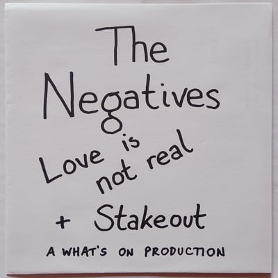 PAR-011 - The Negatives (3) - Stake Out - Paramecium Records - 7", RE - 2014 - 5685516 - 77 - 2015-11-24 10:38:28 - Near Mint (NM or M-) - Near Mint (NM or M-)