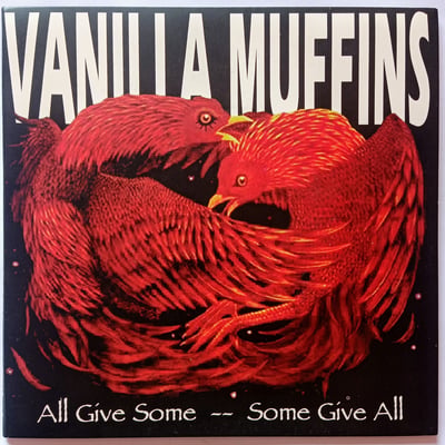 HTR#15 - Vanilla Muffins - All Give Some - Some Give All - Haunted Town Records - 2x7", EP, Ltd, Red - 4 - 2002 - 523658 - Punk - 2010-08-08 12:47:21 - Near Mint (NM or M-) - Near Mint (NM or M-)