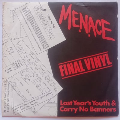 small 16, small sixteen - Menace (7) - Final Vinyl - Small Wonder Records, Small Wonder Records - 7" - 1979 - 1307075 - 77 - 2015-10-23 17:18:17 - Near Mint (NM or M-) - Near Mint (NM or M-)