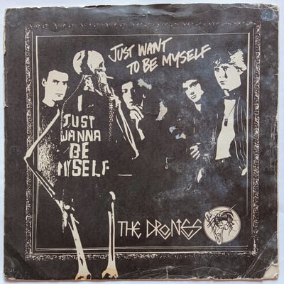 VRS 1 - The Drones - Bone Idol / Just Want To Be Myself - Valer Records - 7", Single - 1977 - 484526 - 77 - 2011-06-03 19:42:26 - Near Mint (NM or M-) - Very Good (VG)