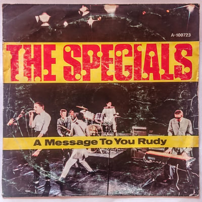 A-100723, A-100.723 - The Specials - A Message To You Rudy - Chrysalis, Two-Tone Records, Chrysalis - 7", Single - 1980 - 3714384 - Ska, Reggae - 2022-12-30 04:38:35 - Very Good Plus (VG+) - Very Good Plus (VG+)