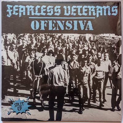 OFDMR008, BCR016, RK-032, TAE067, CPR058, CR025, L - Fearless Veterans / Ofensiva (2) - Split EP - Oi! Fin Del Mundo Records, Bar Crew Records, Radikal 1977 Records, Tough Ain't Enough, Common People Records, Crom Records (2), Laketown Records - 7", EP, Blu - 2022 - 25255216 - Oi! - 2022-12-01 05:24:56 - Mint (M) - Mint (M)