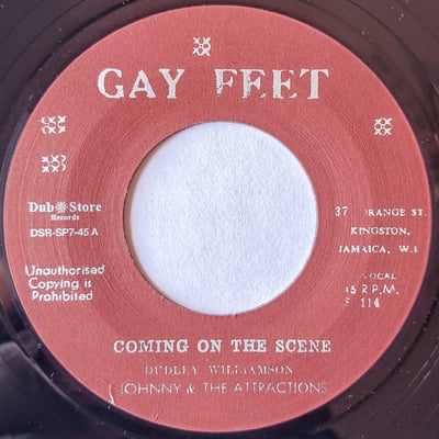 DSR-SP7-45 - Johnny & The Attractions - Coming On The Scene / Anything You Want - Gay Feet - 7", Single, RE - 2019 - 13634000 - Ska, Reggae - 2023-05-26 00:48:57 - Mint (M) - Mint (M)