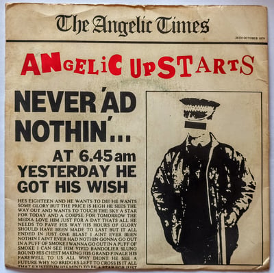 K 17476 - Angelic Upstarts - Never 'Ad Nothin' - Warner Bros. Records - 7", Single - 1979 - 607339 - Punk - 2011-07-02 20:56:08