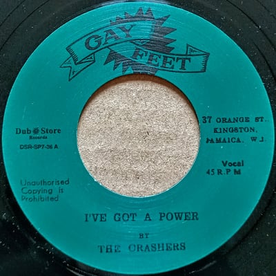 DSR-SP7-36 - The Crashers / The Conquerors - I've Got A Power / Mr D.J. - Gay Feet - 7", Single, RE - 2018 - 12000760 - Ska, Reggae - 2023-11-02 02:00:57 - Mint (M) - Generic