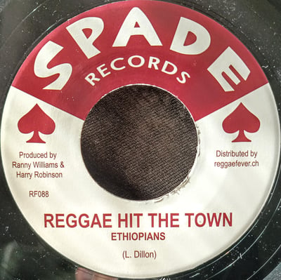 RF088 - The Ethiopians / Delroy Wilson - Reggae Hit The Town / This Life Makes Me Wonder - Spade Records (2) - 7" - 2015 - 7626499 - Ska, Reggae - 2023-05-26 00:51:02 - Mint (M) - Mint (M)