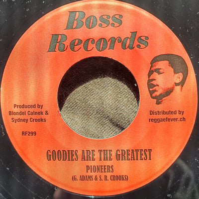 RF299 - The Pioneers - Goodies Are The Greatest / Doreen Girl - Boss Records (7) - 7", Single - 2018 - 12441888 - Ska, Reggae - 2024-01-24 03:47:00 - Mint (M) - Mint (M)