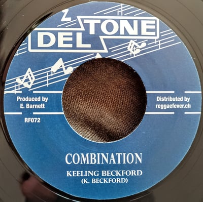 RF072 - Keeling Beckford / The Versatiles - Combination / Action Line - Deltone, Reggae Fever - 7", Single, RE - 2015 - 7662400 - Ska, Reggae - 2024-01-24 03:47:00 - Mint (M) - Generic