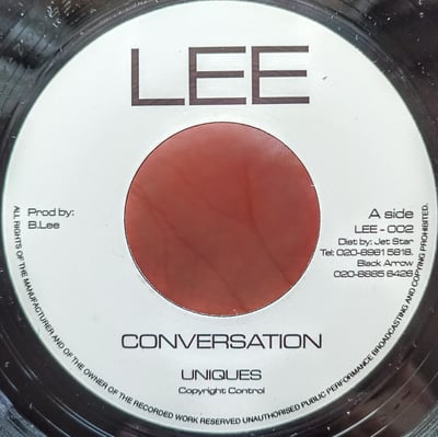LEE 002 - The Uniques - Conversation / Love & Devotion - Lee (2) - 7", RP - 0 - 2700547 - Ska, Reggae - 2024-03-21 01:36:21 - Mint (M) - Generic