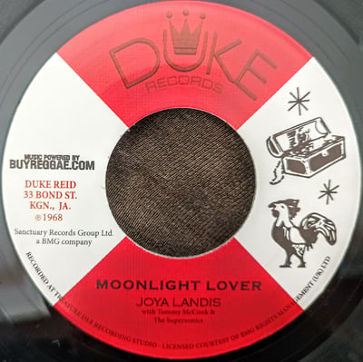 none - Joya Landis, Tommy McCook & The Supersonics / Winston Wright, Tommy McCook & The Supersonics - Moonlight Lover / Moonlight Groover - Duke Records (2) - 7", RE, RP - 2022 - 23341877 - Ska, Reggae - 2023-05-26 01:03:58 - Mint (M) - Mint (M)