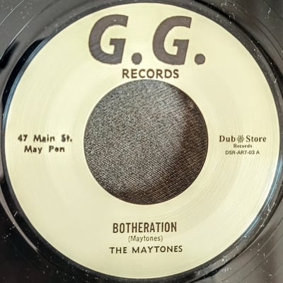 none, DSR-AR7-03 - The Maytones / GG Rhythm Section - Botheration / TNT - GG's Records, Dub Store Records - 7", RE - 2018 - 12902343 - Ska, Reggae - 2023-11-02 01:59:55 - Mint (M) - Generic