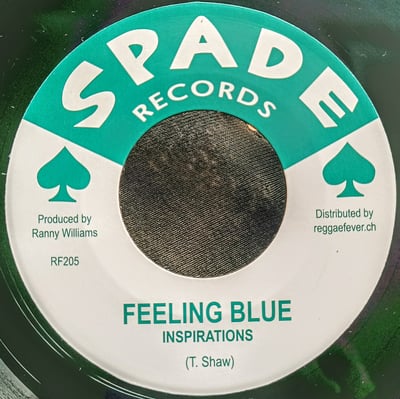 RF205 - The Inspirations / Winston Sinclair & The Hippy Boys - Feeling Blue / Come On Little Girl - Spade Records (2), Reggae Fever - 7", Single, RE - 2017 - 11118051 - Ska, Reggae - 2024-02-08 00:30:08 - Mint (M) - Mint (M)