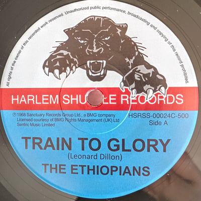 HSRSS-00024C-500 - The Ethiopians - Train To Glory - Harlem Shuffle Records - 7", Ltd - 2023 - 28445479 - Ska, Reggae - 2024-04-03 01:13:38 - Mint (M) - Mint (M)
