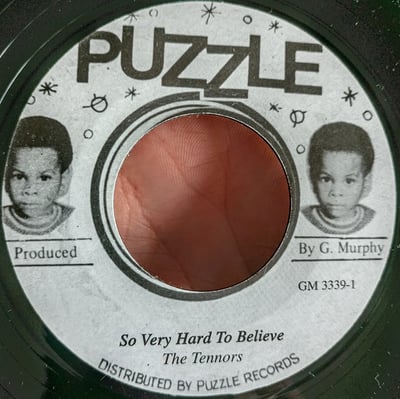 GM 3339 - The Tennors - So Very Hard To Believe - Puzzle (4) - 7", Single, RE - 2010 - 2283925 - Ska, Reggae - 2023-12-12 01:36:01 - Mint (M) - Mint (M)