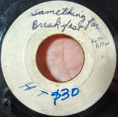 none - Keith Poppin - Samething For Breakfast - Spiderman - 7", W/Lbl - 0 - 4269776 - Ska, Reggae - 2024-05-21 05:57:40 - Very Good Plus (VG+) - Generic
