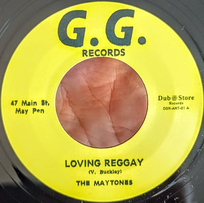 DSR-AR7-01 - The Maytones / GG Rhythm Section - Loving Reggay / Rough Neck - GG's Records - 7", Single, RE - 2018 - 12866154 - Ska, Reggae - 2024-01-08 01:24:01 - Mint (M) - Mint (M)