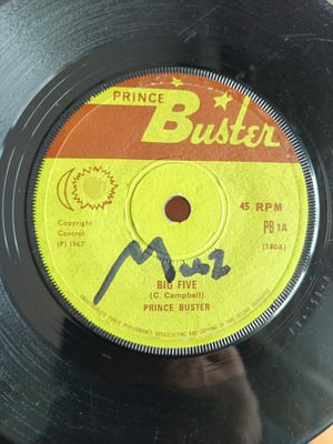 PB 1 - Prince Buster - Big Five - Prince Buster - 7", Single, RP, Gre - 0 - 13437343 - Ska, Reggae - 2024-05-21 04:32:01 - Near Mint (NM or M-) - Generic