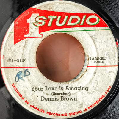 SO-3136 - Dennis Brown - Your Love Is Amazing - Studio One - 7" - 1972 - 2291108 - Ska, Reggae - 2024-09-09 01:31:16 - Very Good (VG) - Generic