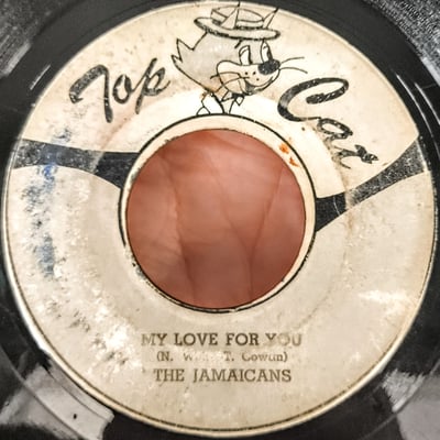 none - The Jamaicans - Love Uprising / My Love For You - Top Cat (2) - 7" - 1971 - 6959899 - Ska, Reggae - 2024-11-04 07:15:32 - Very Good (VG) - Generic