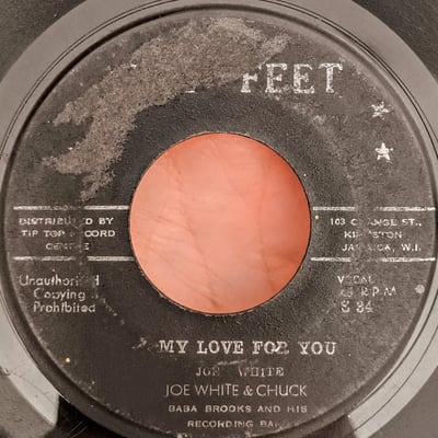 none - Joe White and Chuck / Sammy Ismay / The Baba Brooks Band - My Love For You / Cocktail For Two - Gay Feet - 7", Single, Bla - 1965 - 13660801 - Ska, Reggae - 2024-11-11 02:39:44 - Very Good (VG) - Generic