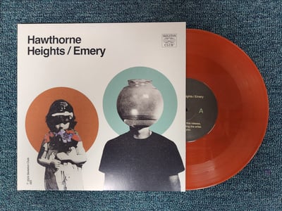 Hawthorne Heights/Emery - Split | Bengals Orange | /500 | 2025 | Skeleton Club 003